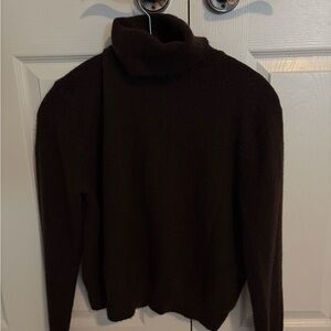 H&M Women's Brown Turtleneck Sweater